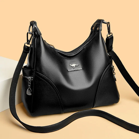 New Style Grained Messenger Bag