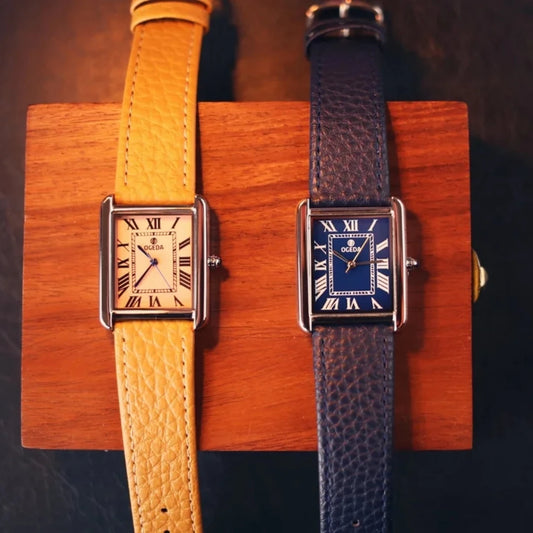 Gilded Waterproof Couple’s Watch Set