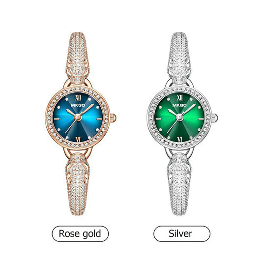 Leopard Inlaid Diamond Jewelry Watch