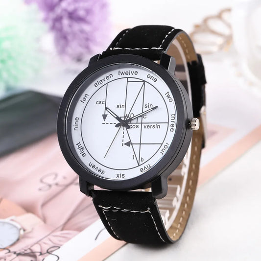Mathematical Formula Creative Dial Watch
