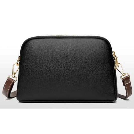 Designer Flap Cowhide Messenger Bag