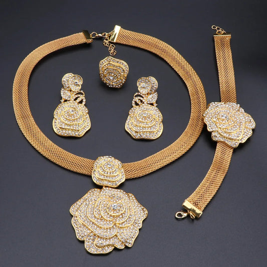 Dubai Gold African Wedding Set