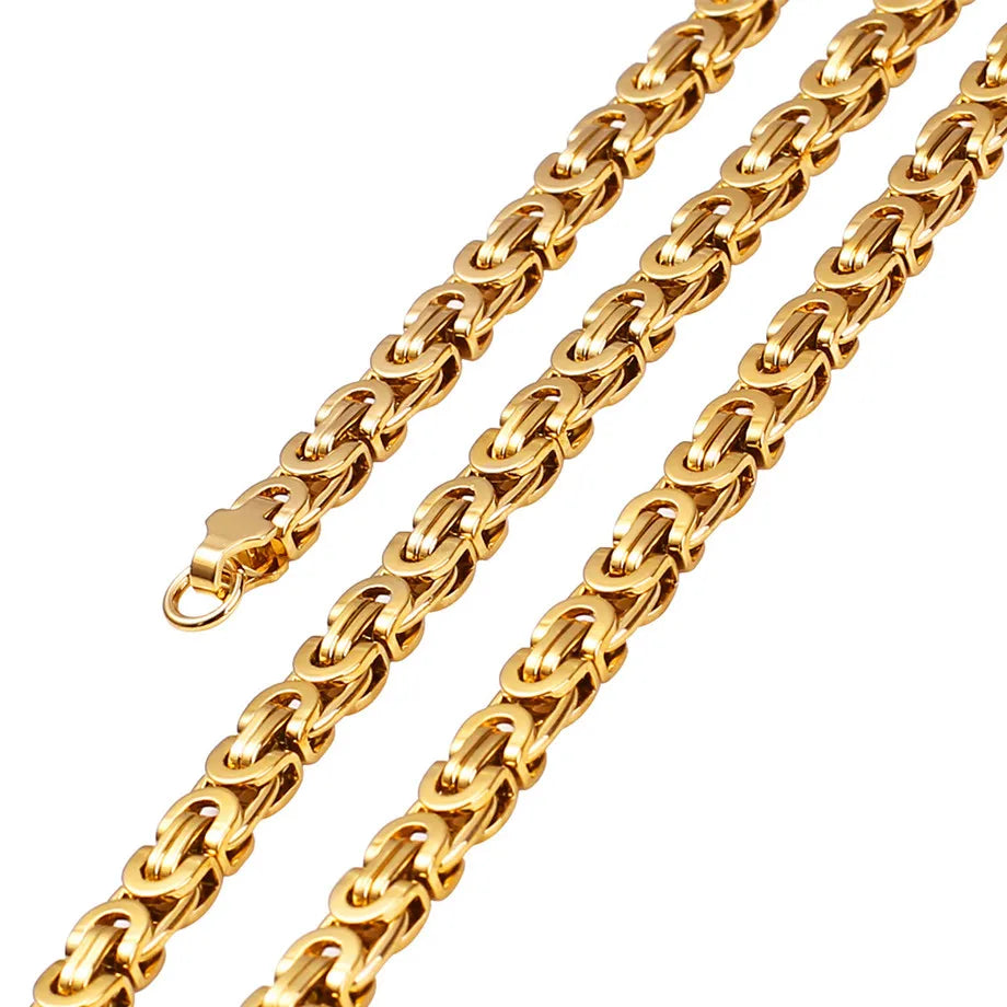 Gilded Jesus Cross Crucifix Necklace