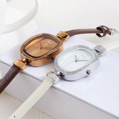 Heritage Lady Leather Bracelet Watch