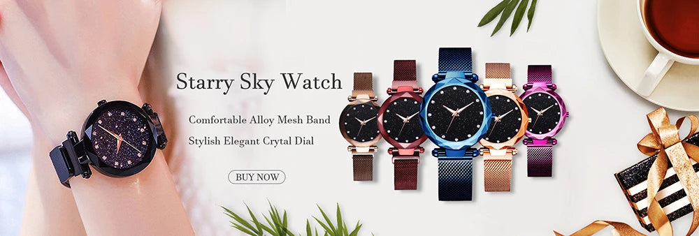 Gilded Bangle Bracelet Luxury Watch
