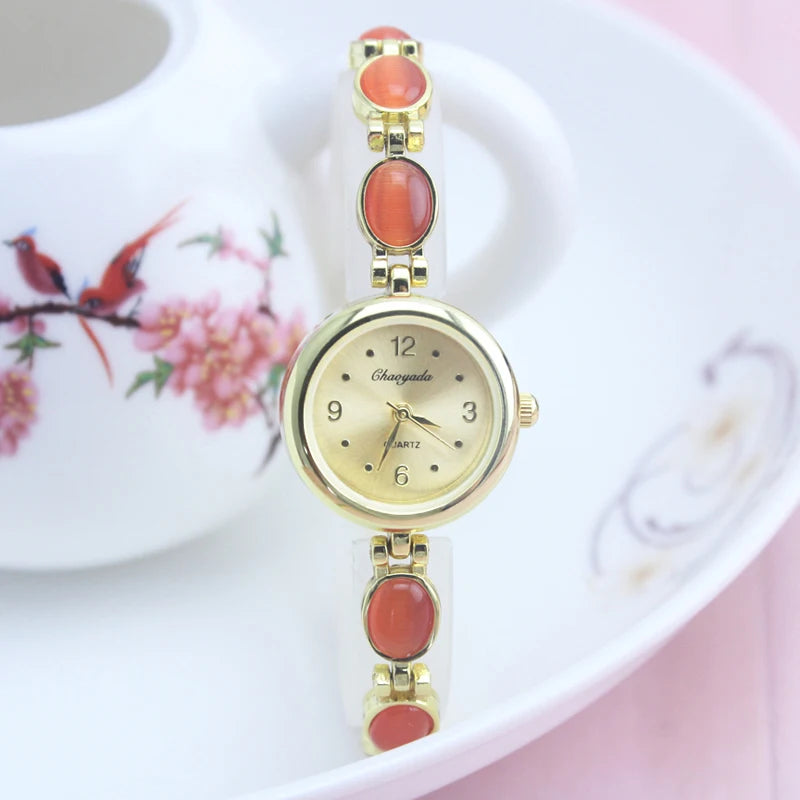 Gilded Heritage Dress Bracelet Watch