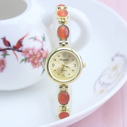 Gilded Heritage Dress Bracelet Watch