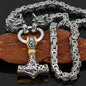 Viking Wolf Stainless Steel Necklace