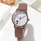 Whimsical Cat Silicone Kids Watch
