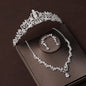 Dubai Royal Crystal Tiara Set