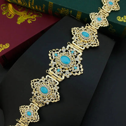 Arabic Crystal Bridal Jewelry Set