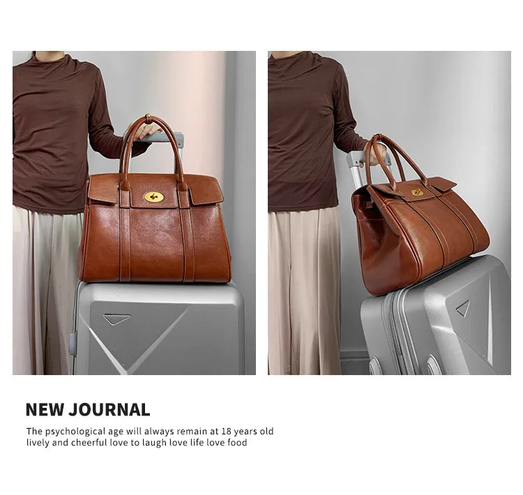 Soft Grain Essential Daily Handbag