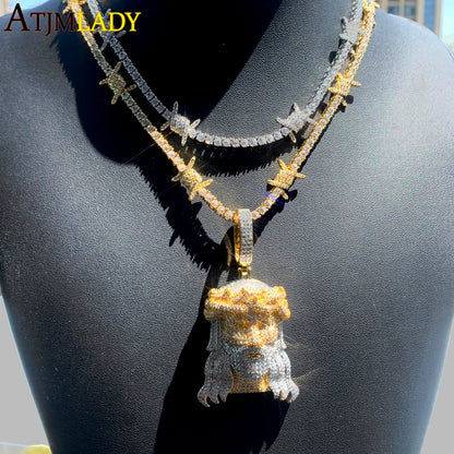 Full Paved 5A Zirconia Necklace