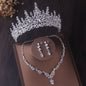 Dubai Royal Crystal Tiara Set