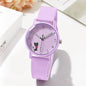 Whimsical Cat Bracelet Silicone Watch