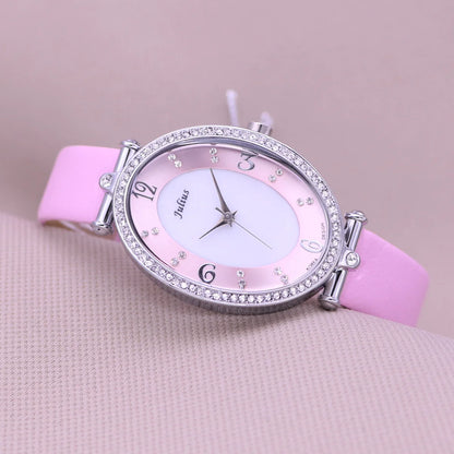 Heritage Lady Leather Bracelet Watch