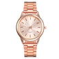 Gold Rhinestone Casual Bracelet Watch