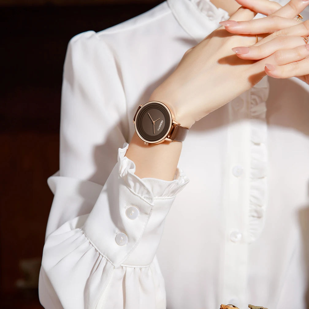 Contemporary High-Fashion Belt Watch