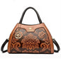 Iconic Grained Leather Crossbody Bag