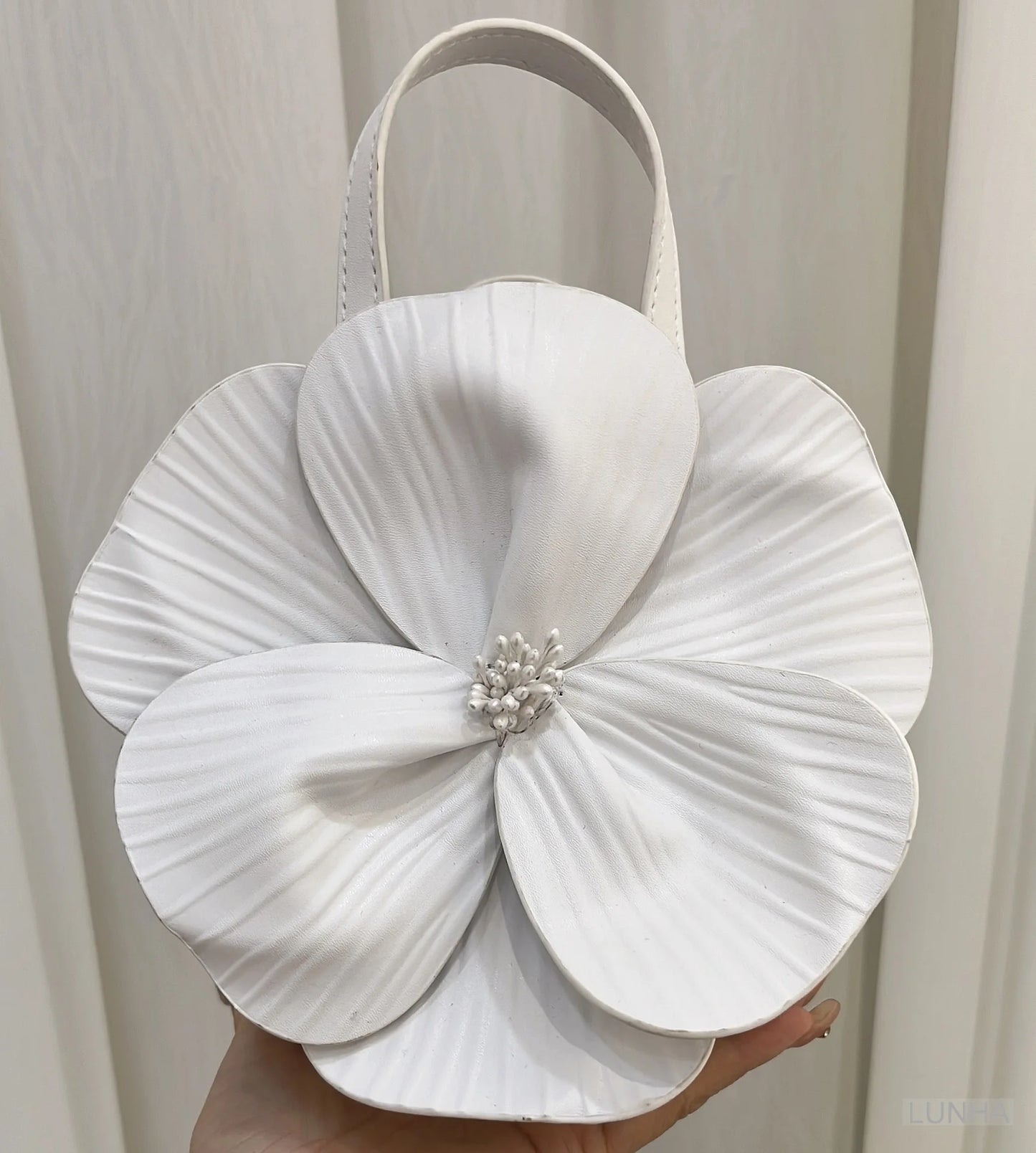 3D Flora Evening Bridal Clutch