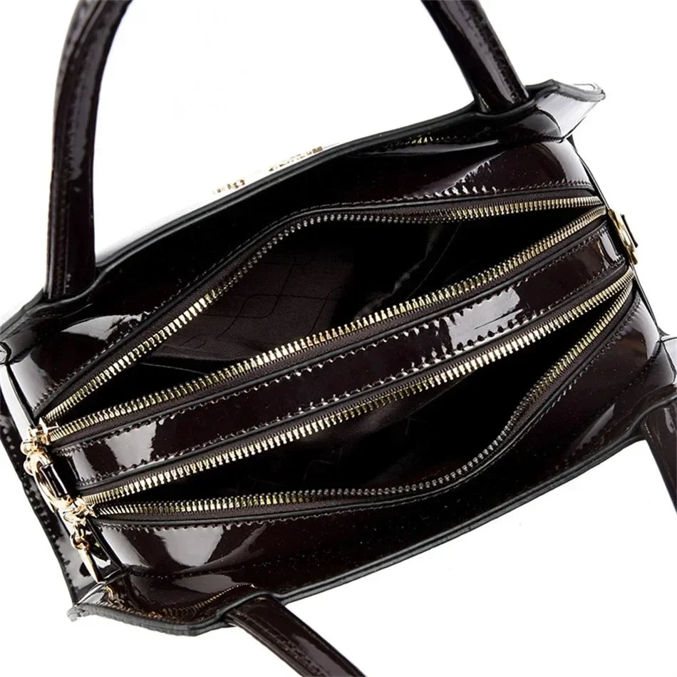 Iconic Grained Leather Crossbody Bag
