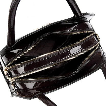 Iconic Grained Leather Crossbody Bag