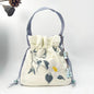 Embroidered Silk Heritage Bucket Bag