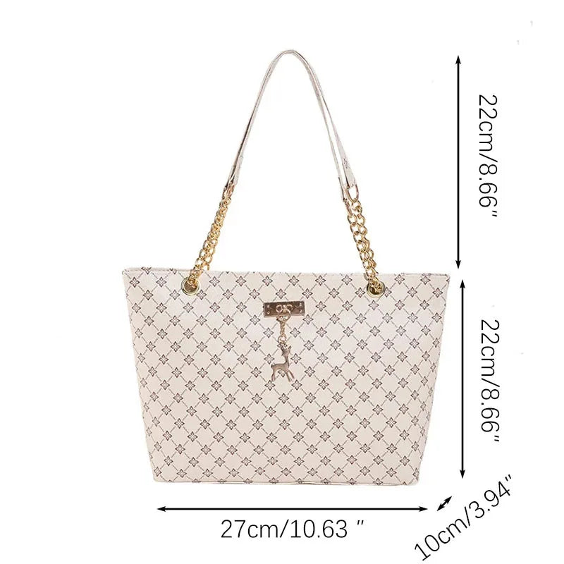 Textural Soft Leather Hanging Tote
