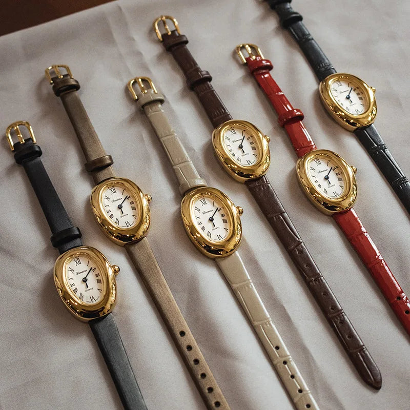 Roman Heritage Vintage Leather Watch