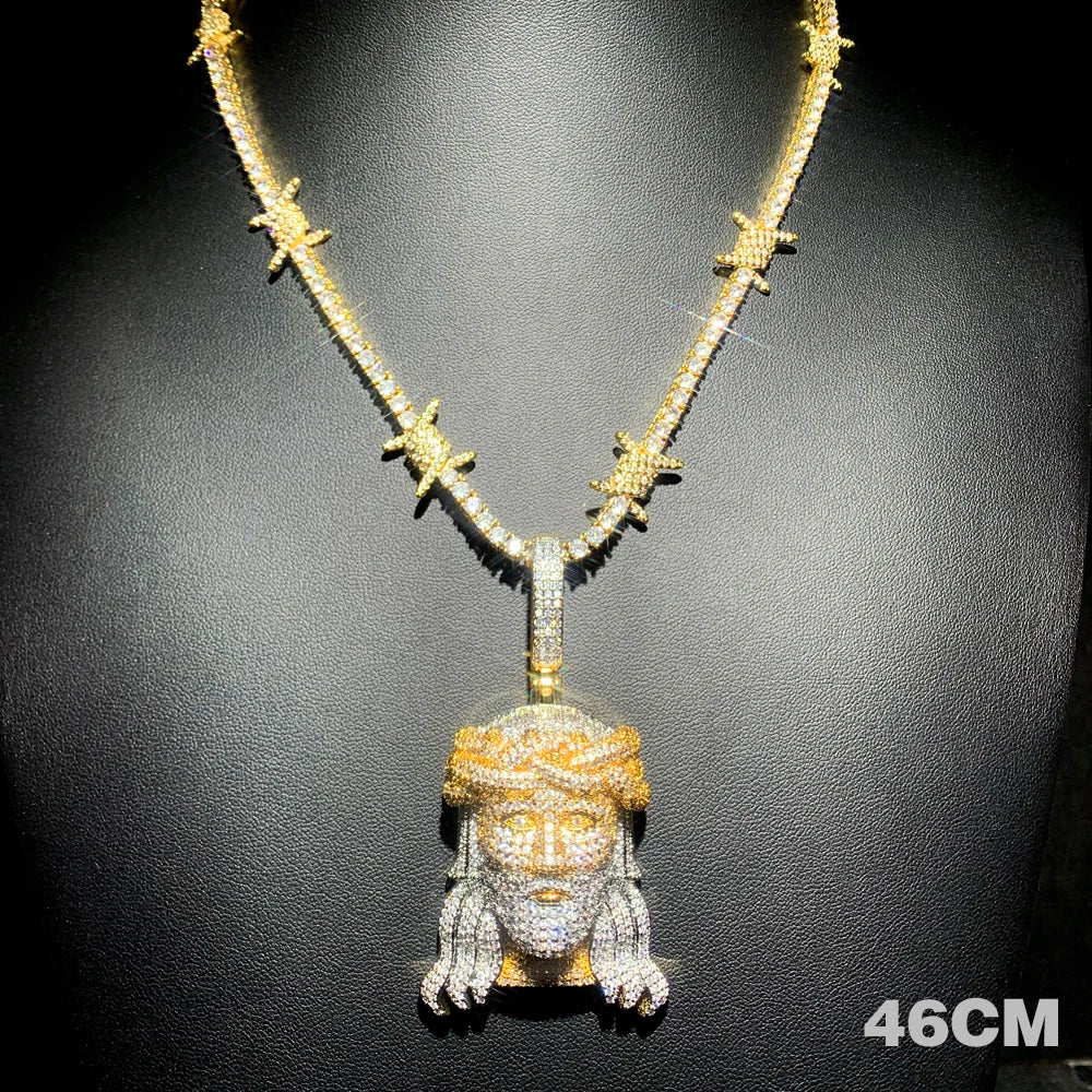 Full Paved 5A Zirconia Necklace