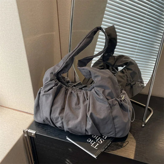 Nylon Architectural Lady Tote Bag