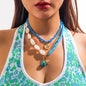 Bohemian Multi-Layered Beach Necklace