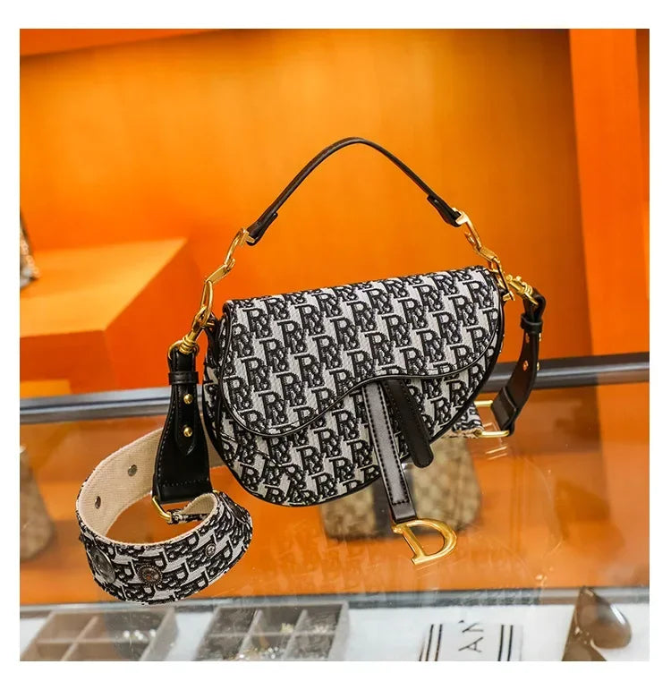 Quilted Designer Travel Clutch Bag