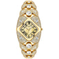 Roman Full Diamond Inlaid Watch