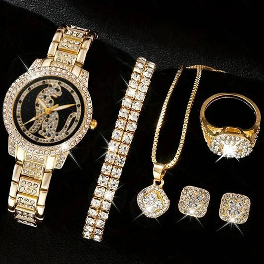 Grand 5-Piece Jewelry Watch Suite