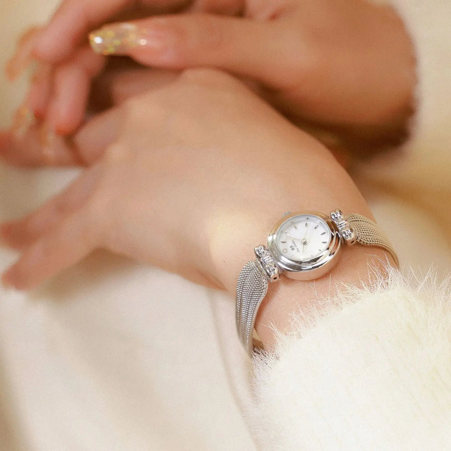 Temperament Gold Waterproof Jewelry Watch