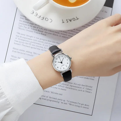 Classic Round Leather Popular Watch