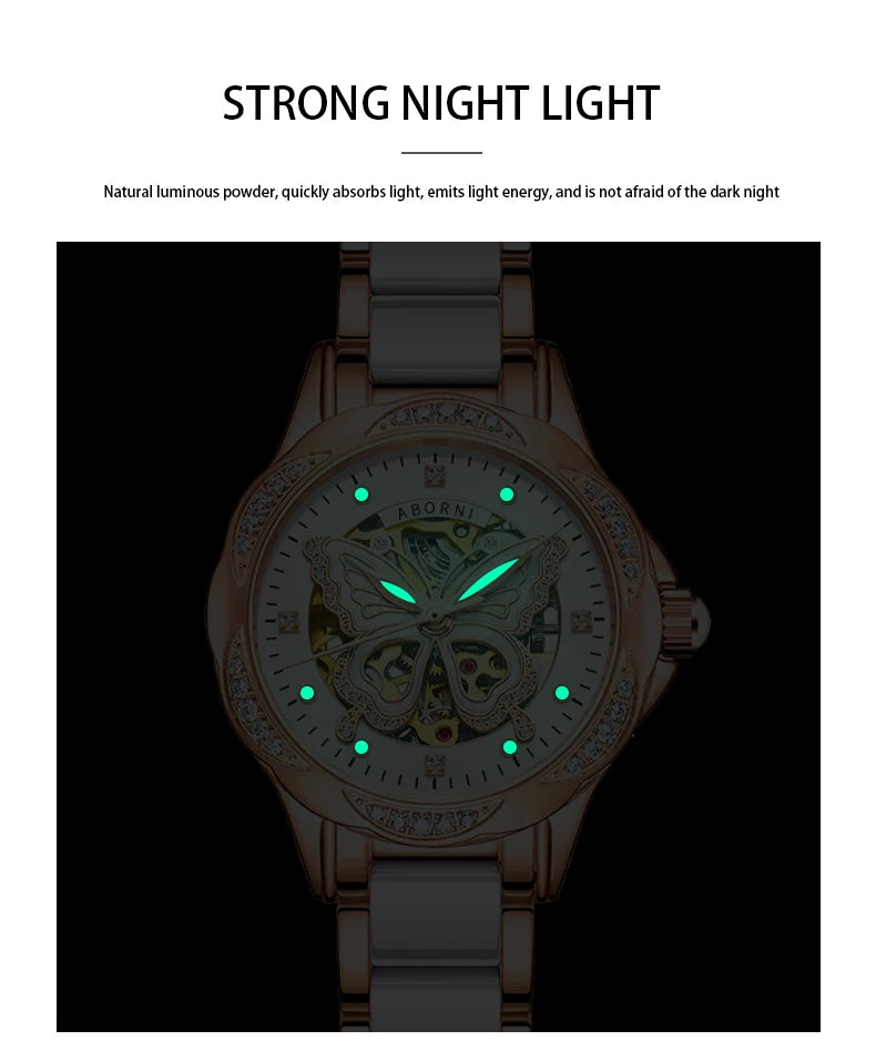 Precision Automatic Mechanical Steel Watch
