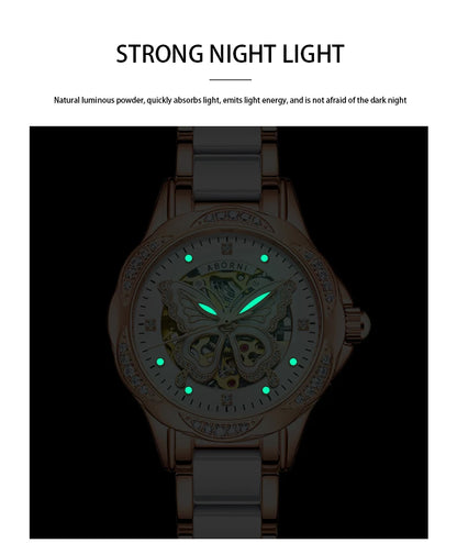 Precision Automatic Mechanical Steel Watch