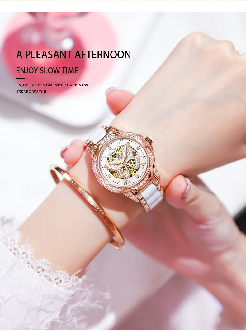 Stainless Steel Automatic Mechanical Watch