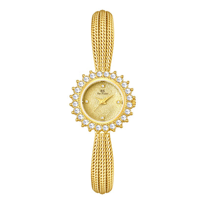 Wheat Ear Rhinestone Jewelry Watch