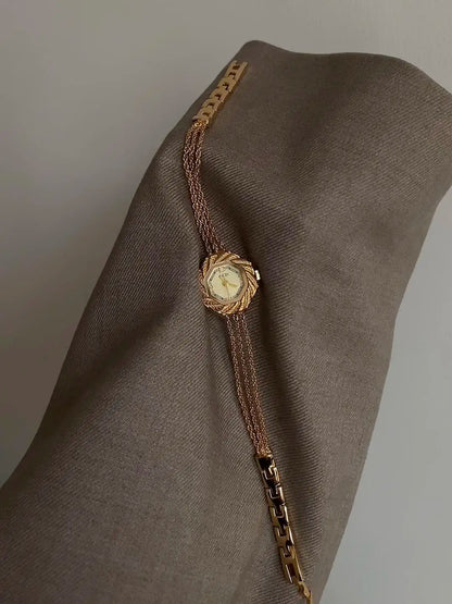Personalized Gold Plated Jewelry Watch