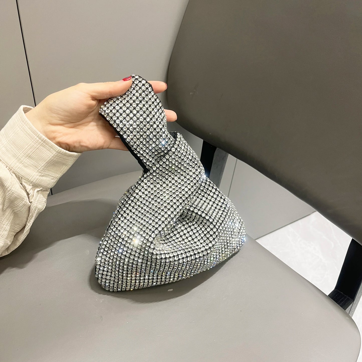 Crystal Encrusted Gala Evening Clutch