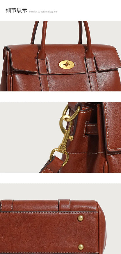 Soft Grain Essential Daily Handbag