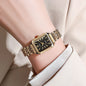 Geometric Steel Band Dress Watch