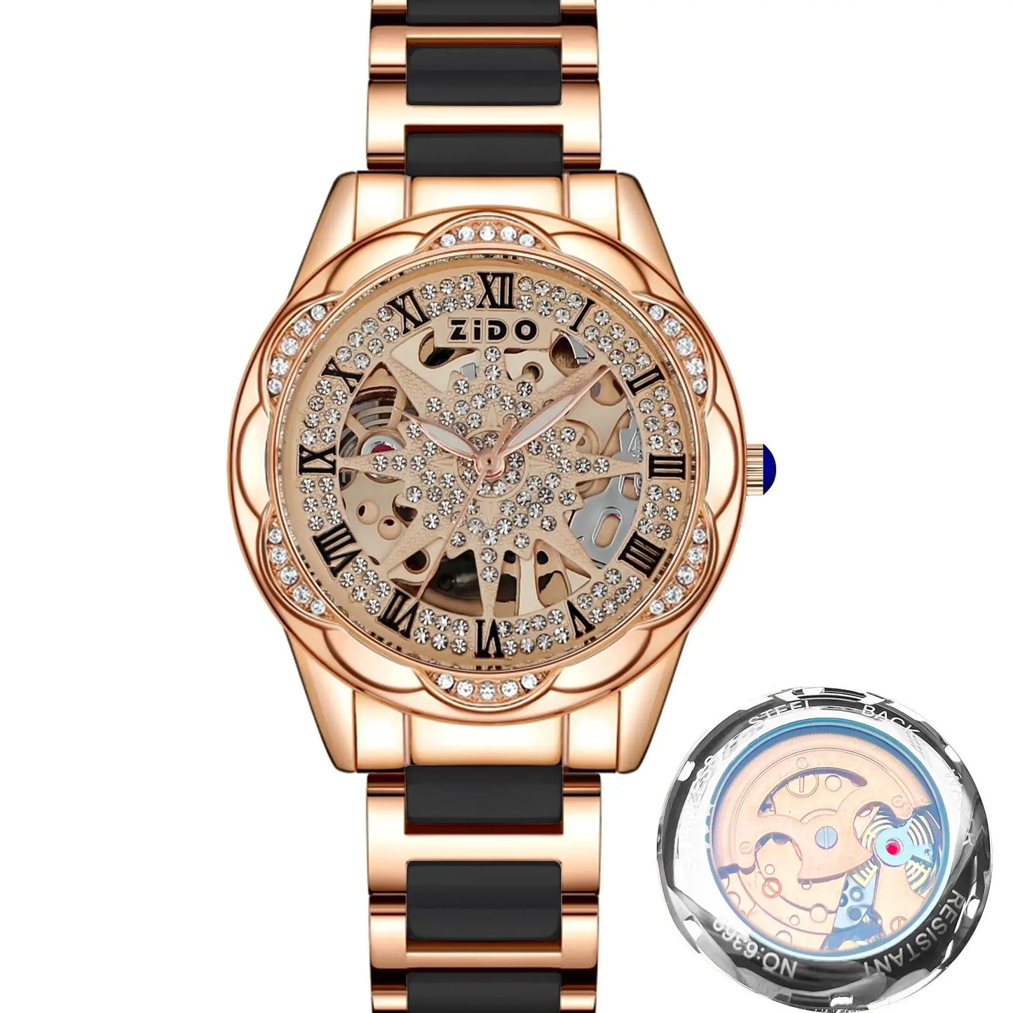 Precision Automatic Mechanical Steel Watch