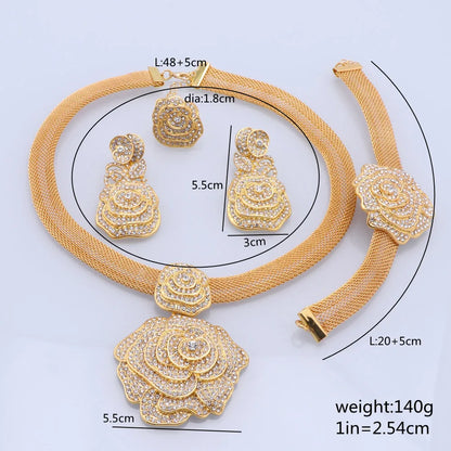 Dubai Gold African Wedding Set