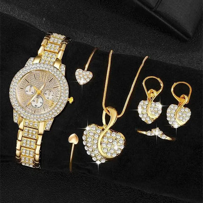 Grand 5-Piece Jewelry Watch Suite
