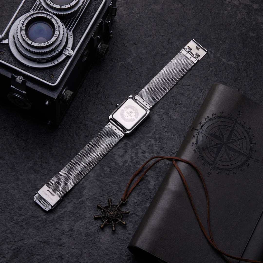 Gilded Waterproof Couple’s Watch Set