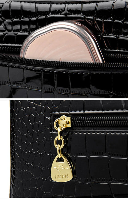 Alligator Motif Kangaroo Brand Bag